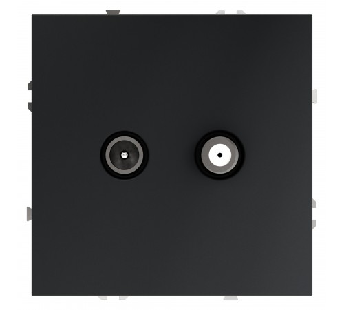 ТВ-розетка и SAT-розетка оконечная без рамки Voltum VLS060407 S70