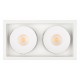 Встраиваемый светильник Arlight 028150 CL-SIMPLE-S148x80-2x9W Day4000 (WH, 45 deg)