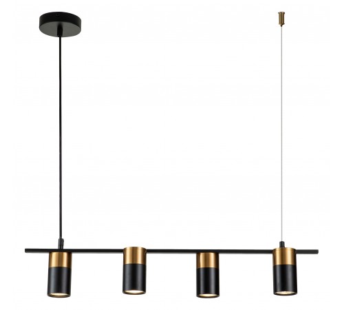 Подвесной светильник Indigo 11014/4P Black Liberta