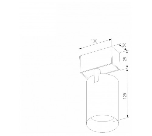 Светильник на штанге Arlight 033678(1) MAG-25