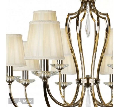 Подвесная люстра iLamp P2508-8+4 nic Charm