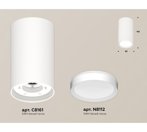 Накладной светильник Ambrella Light XS8161001 XS