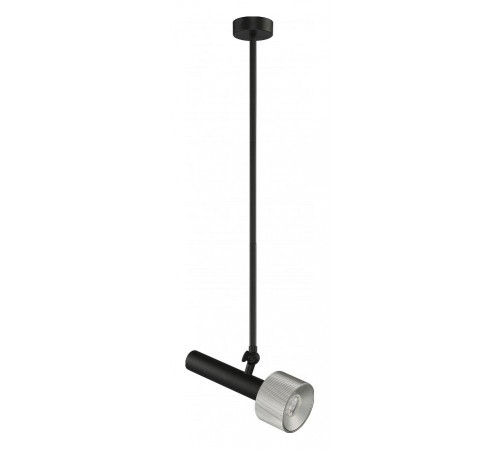 Светильник на штанге iLedex Technical 2361-1 BK+SL Delta