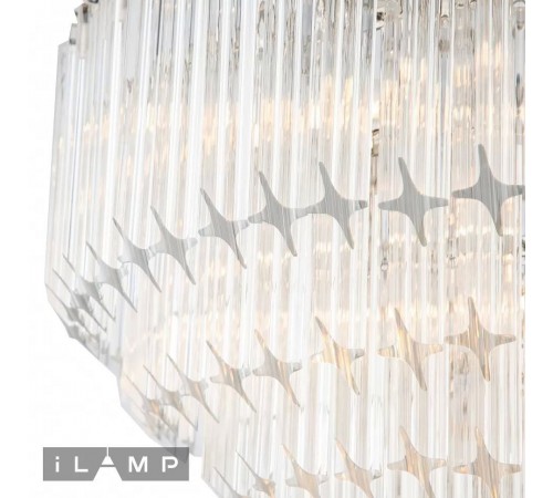 Подвесная люстра iLamp 051D-6 NIC Manhattan