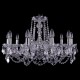 Подвесная люстра Bohemia Ivele Crystal 1402/10/240/Ni/Leafs 1402