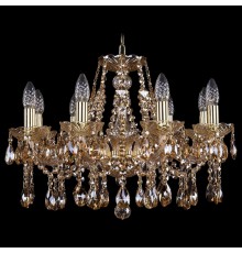 Подвесная люстра Bohemia Ivele Crystal 1413/8/200/G/M721 1413