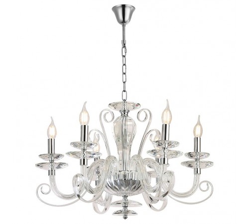 Подвесная люстра Newport 8576/C chrome ANNABELLE