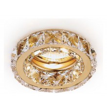 Встраиваемый светильник Ambrella Light K112 CL/G Crystal K112