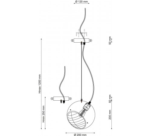 Подвесной светильник Lucia Tucci NARNI 1942.1 white Narni 3