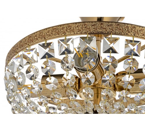 Люстра на штанге Arti Lampadari Favola E 1.3.30.101 G Favola Gold