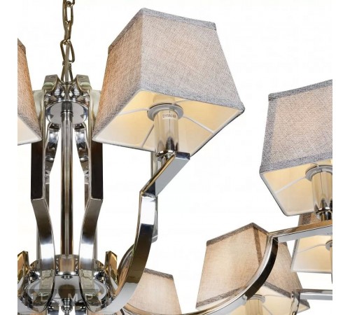 Подвесная люстра iLamp 6943-10 CR Hilton