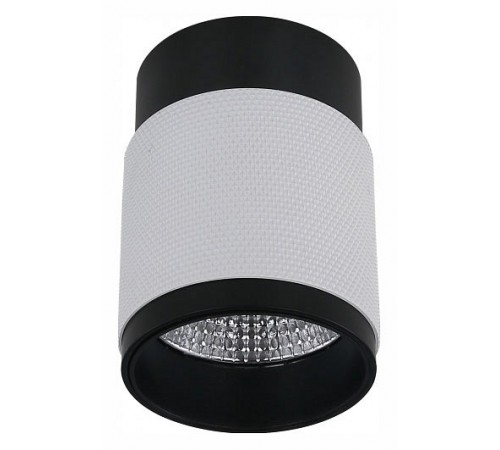 Накладной светильник iLedex Technical 1955-10W-3000K-36 BK+WH Delta