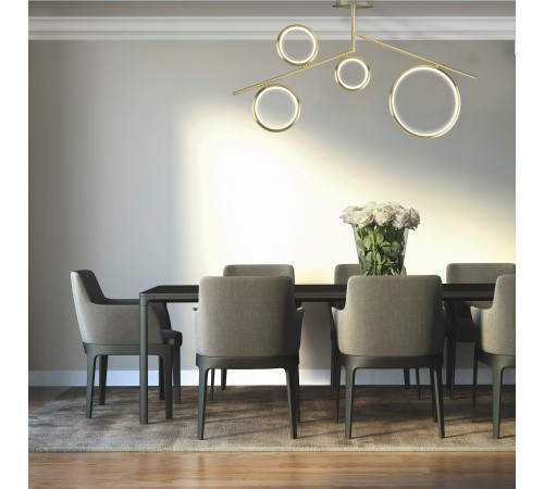 Люстра на штанге Mantra 6581 Olimpia