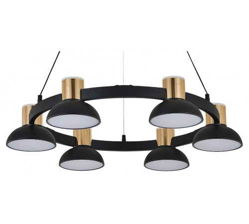 Подвесная люстра Indigo 11059/6P Black Traforo