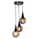 Подвесной светильник LUMINA DECO LDP 11191-3 BK Rocherro