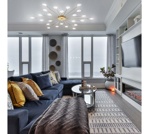 Потолочная люстра Escada 2109/1 Copper Starfall