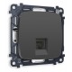 Розетка Ethernet RJ-45 и со шторками, без рамки Ambrella Volt MO912010 Quant