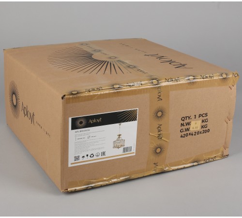 Подвесной светильник Aployt APL.809.03.04 Romen