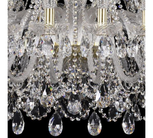 Подвесная люстра Bohemia Ivele Crystal 1411/24+12/460/G 1411