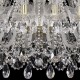 Подвесная люстра Bohemia Ivele Crystal 1411/24+12/460/G 1411