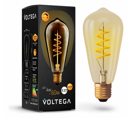 Лампа светодиодная Voltega 7077 ST64