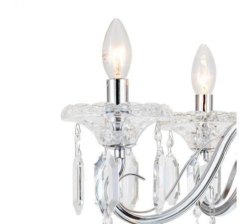 Подвесная люстра Escada 2111/5P Chrome Fantail