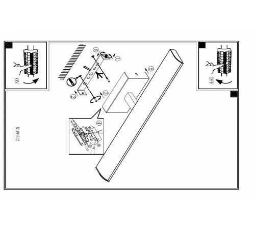 Бра Eglo 94612 Tabiano