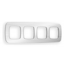 Рамка на 4 поста Ambrella Volt OF580104 Radian Металл