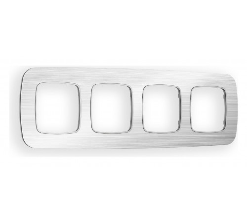 Рамка на 4 поста Ambrella Volt OF580104 Radian Металл