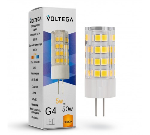 Лампа светодиодная Voltega 7183 Capsule G4