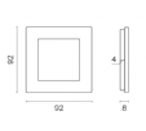 Рамка на 1 пост Voltum VLS110101 S70