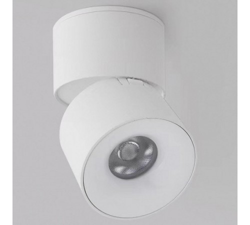 Накладной светильник iLedex 115-12W-D70-4K-55DG-WH Metrica