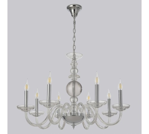 Люстра Crystal Lux ARABESQUE SP8 CHROME