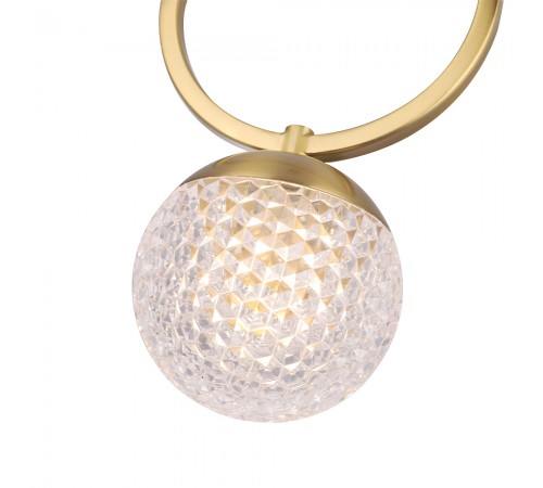 Светильник подвесной Crystal Lux CAROLINA SP1 V1 BRASS