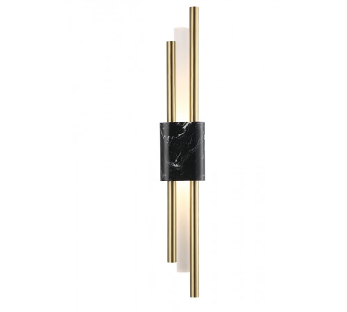 Бра Crystal Lux CARTA AP6W LED BLACK/BRASS