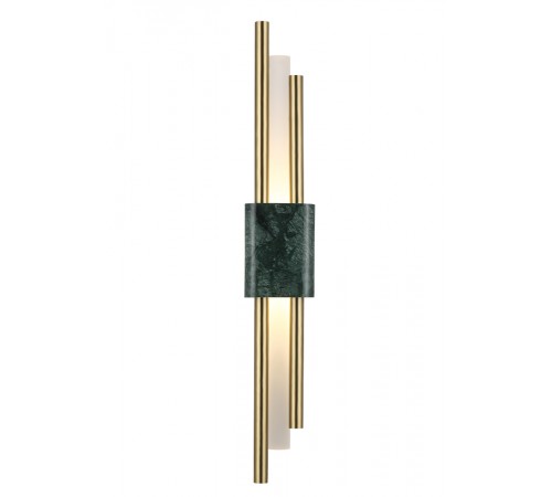 Бра Crystal Lux CARTA AP6W LED GREEN/BRASS