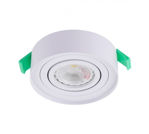 Светильник встраиваемый c малым заглублением Crystal Lux CLT 059C1 WH