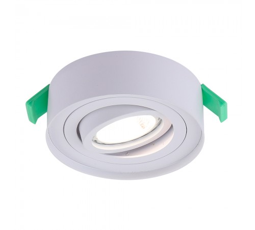 Светильник встраиваемый c малым заглублением Crystal Lux CLT 059C1 WH