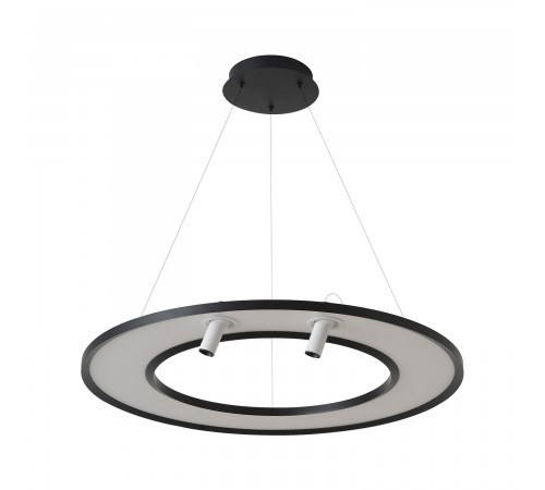 Светильник подвесной Crystal Lux CONTOUR SP50W LED BLACK