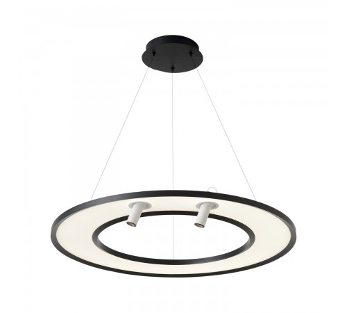 Светильник подвесной Crystal Lux CONTOUR SP50W LED BLACK