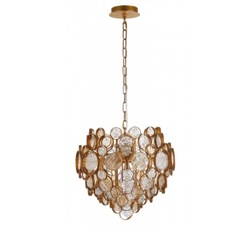 Светильник подвесной Crystal Lux DESEO SP6 D460 GOLD