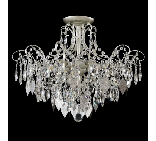 Светильник потолочный Crystal Lux ESMIRALDA PL6 SILVER