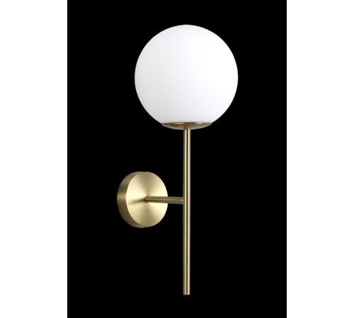 Бра Crystal Lux FELIZ AP1 BRONZE/WHITE