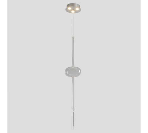Светильник подвесной Crystal Lux GLASS SP3W LED CHROME