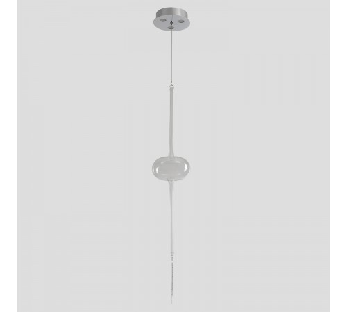 Светильник подвесной Crystal Lux GLASS SP3W LED CHROME