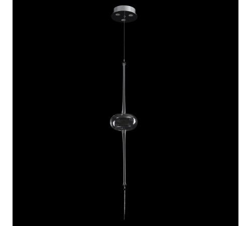 Светильник подвесной Crystal Lux GLASS SP3W LED CHROME