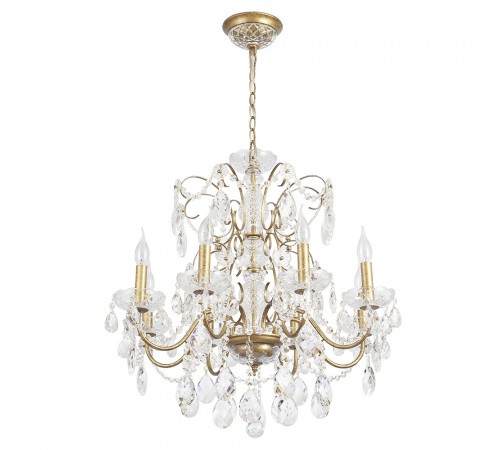 Люстра Crystal Lux ODELIS SP8 GOLD