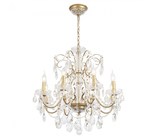Люстра Crystal Lux ODELIS SP8 GOLD