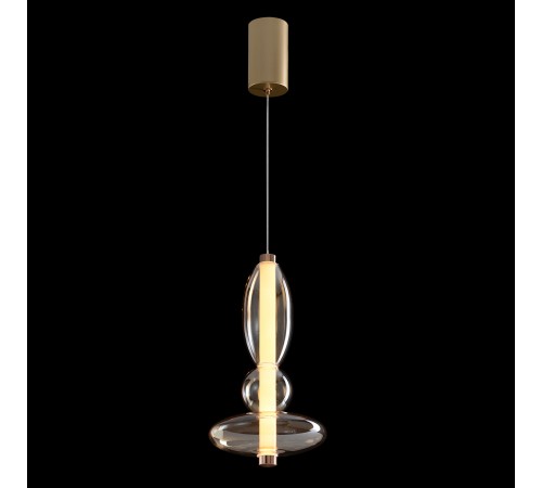 Светильник подвесной Crystal Lux QUASAR SP10W LED AMBER