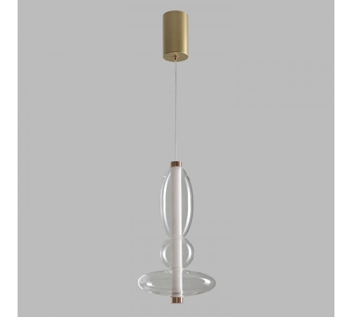 Светильник подвесной Crystal Lux QUASAR SP10W LED TRANSPARENT